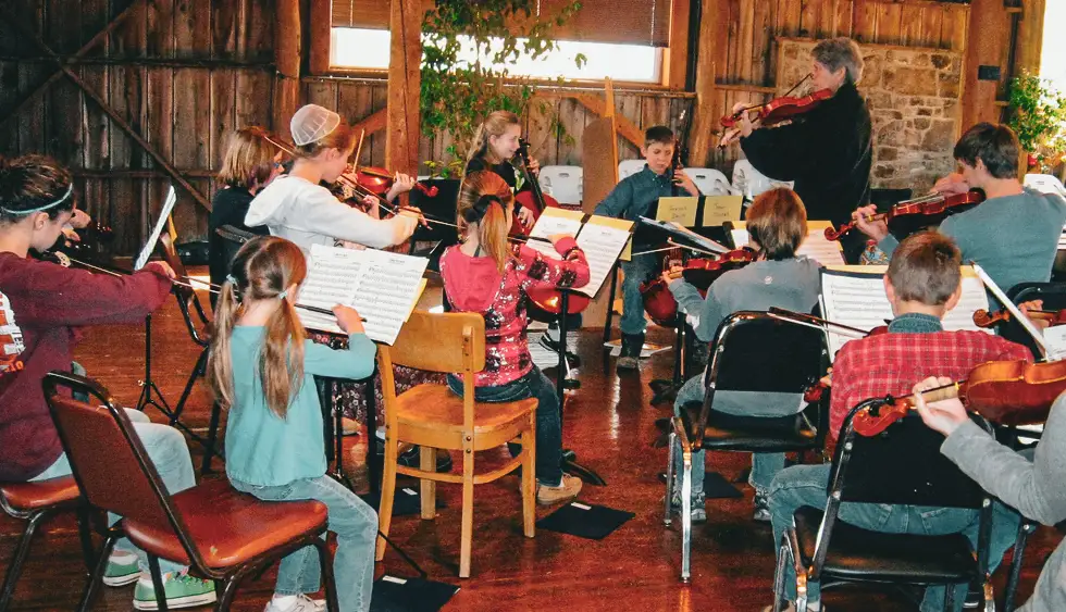 Allegheny Mountain String Project group picture