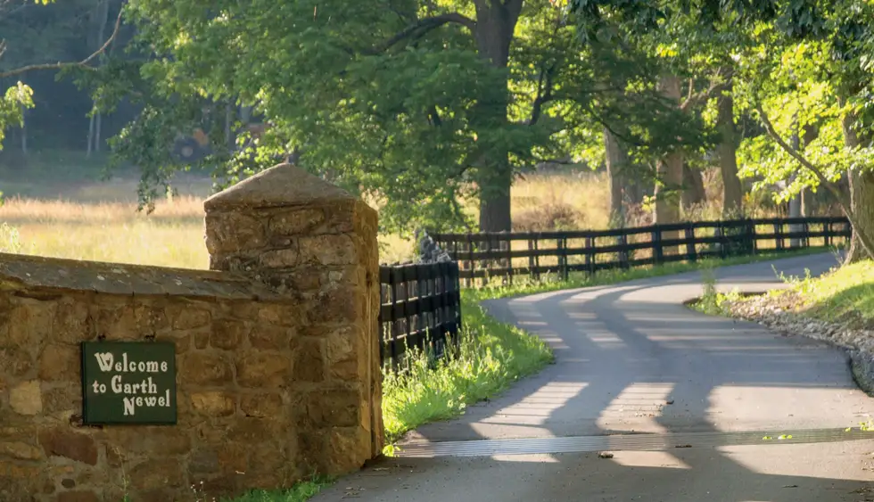 Entrance to Garth Newel