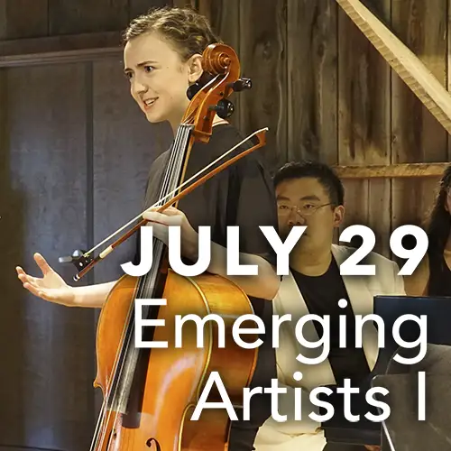 July 29 - Emerging Artists I