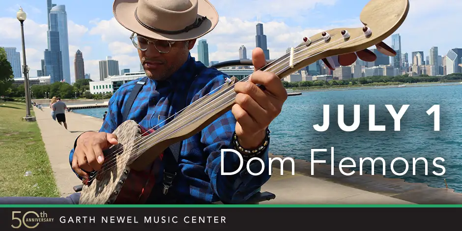 July 1 : American Made: Dom Flemons, banjo