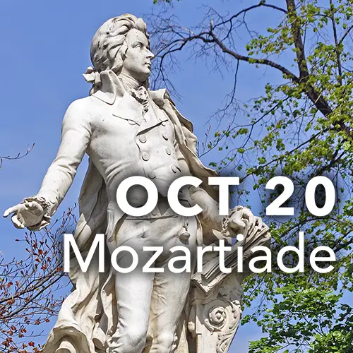 October 20 - Mozartiade