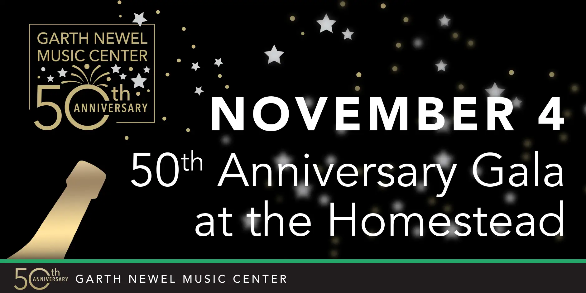 Nov 4 - 50th Anniversary Gala at the Homestead
