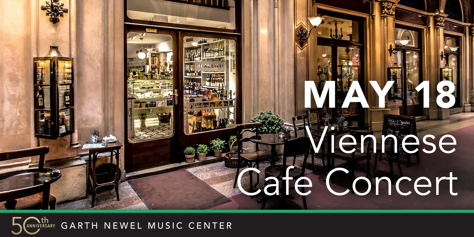 May 18 - Viennese Cafe Concert