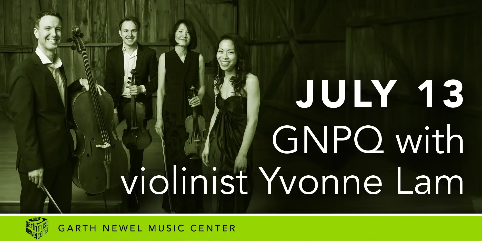 July 13 - GNPQ with violinist Yvonne Lam 