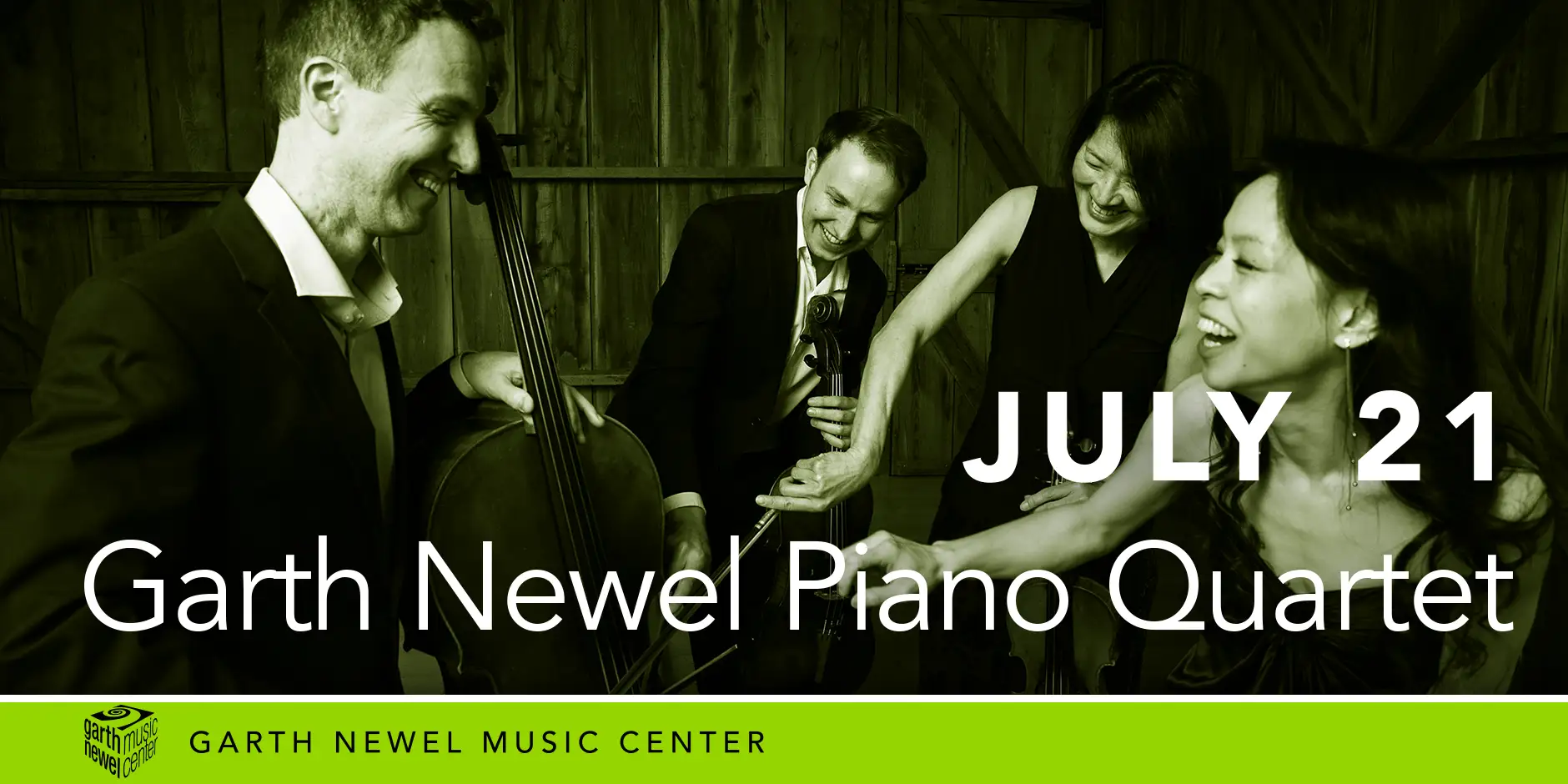 July 21 - Garth Newel Piano Quartet