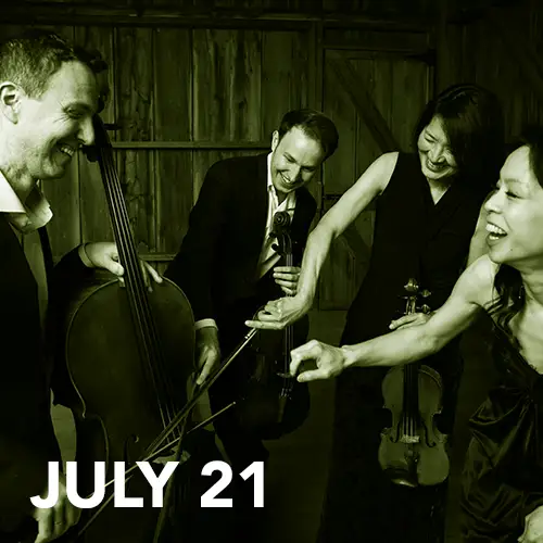 July 21 - Garth Newel Piano Quartet