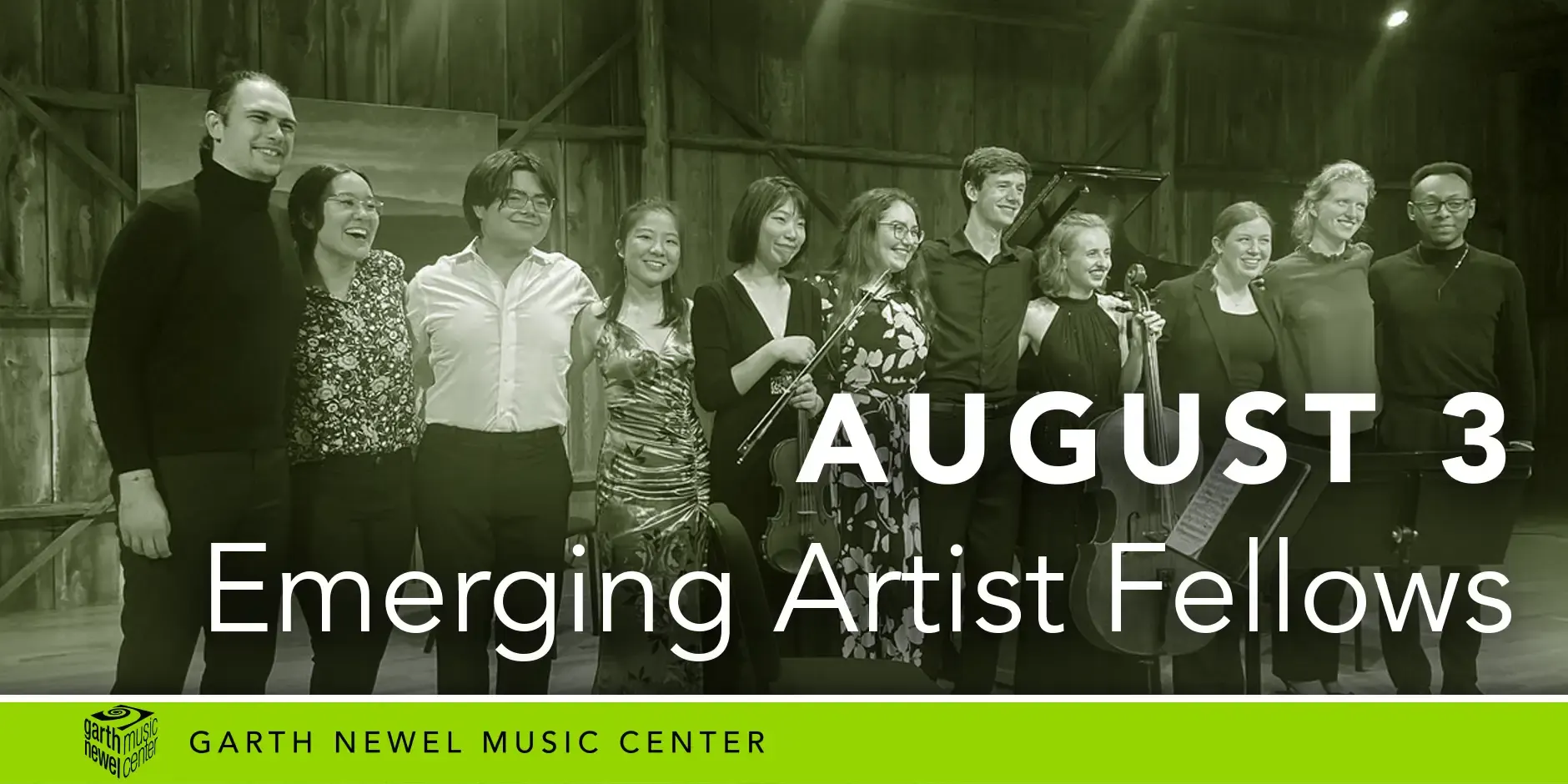 August 3 - Emerging Artist Fellows