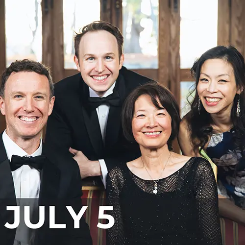 July 5 - Garth Newel Piano Quartet