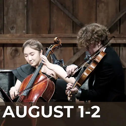 August 1-2 - Emerging Artist Finale Weekend Package